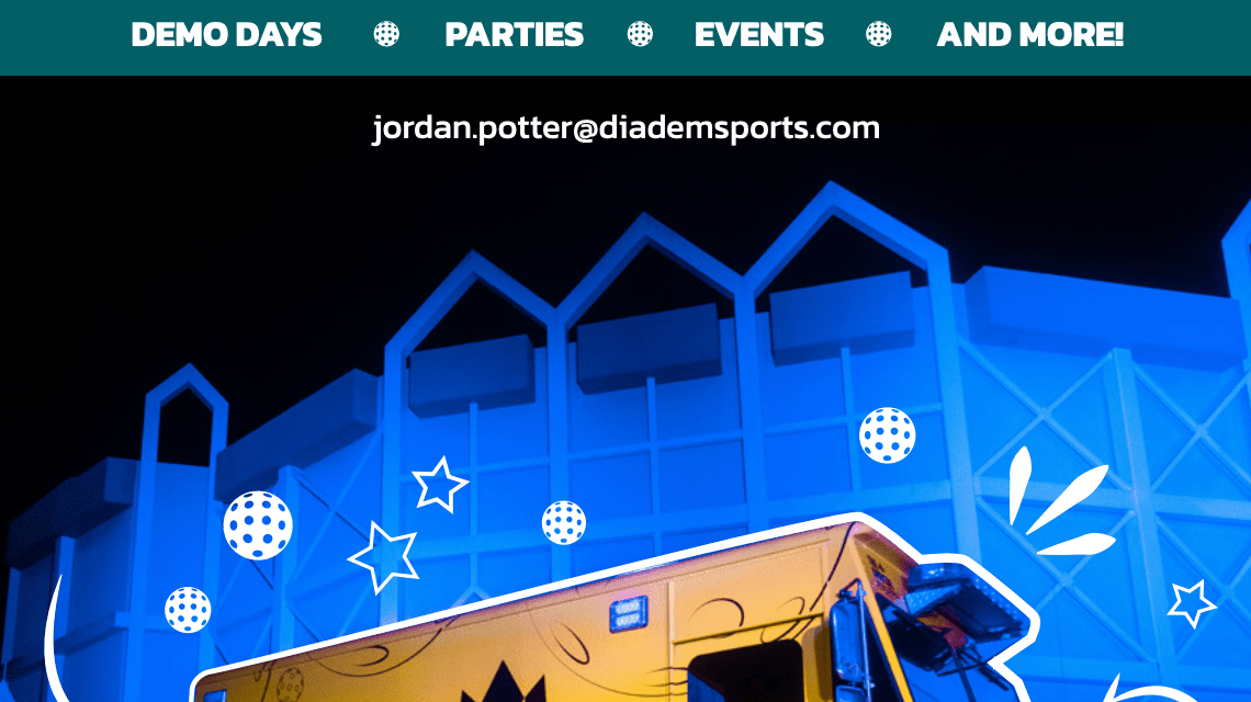 Rolling Through March with Our Pickleball Truck Tour - Diadem Sports