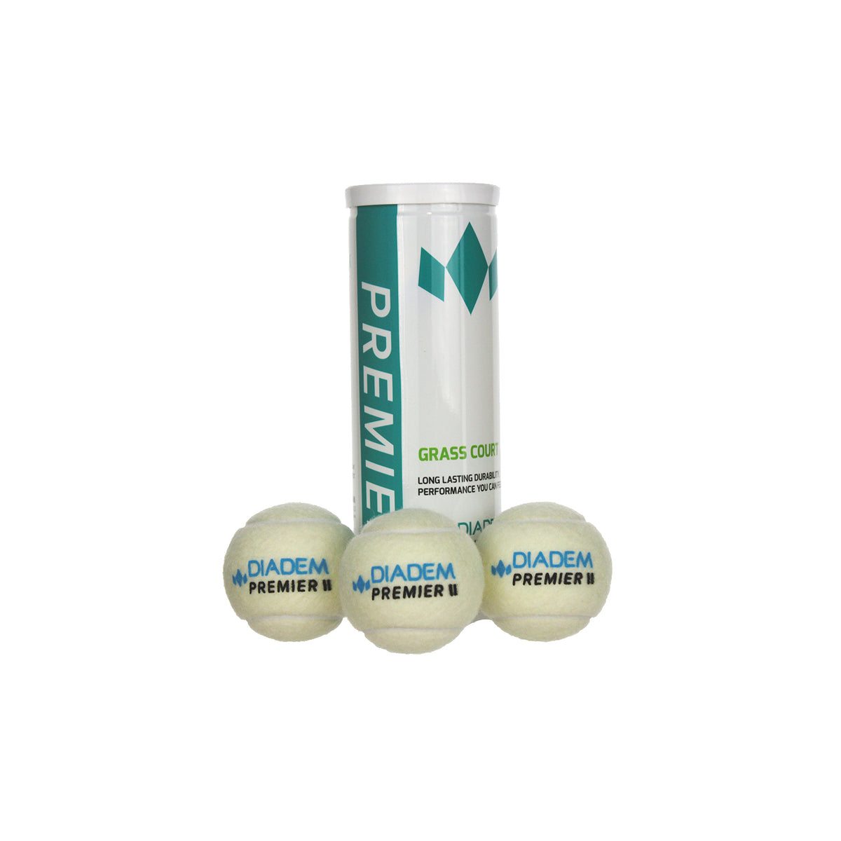 Diadem Premier White Grass Court Ball - Can - Diadem Sports